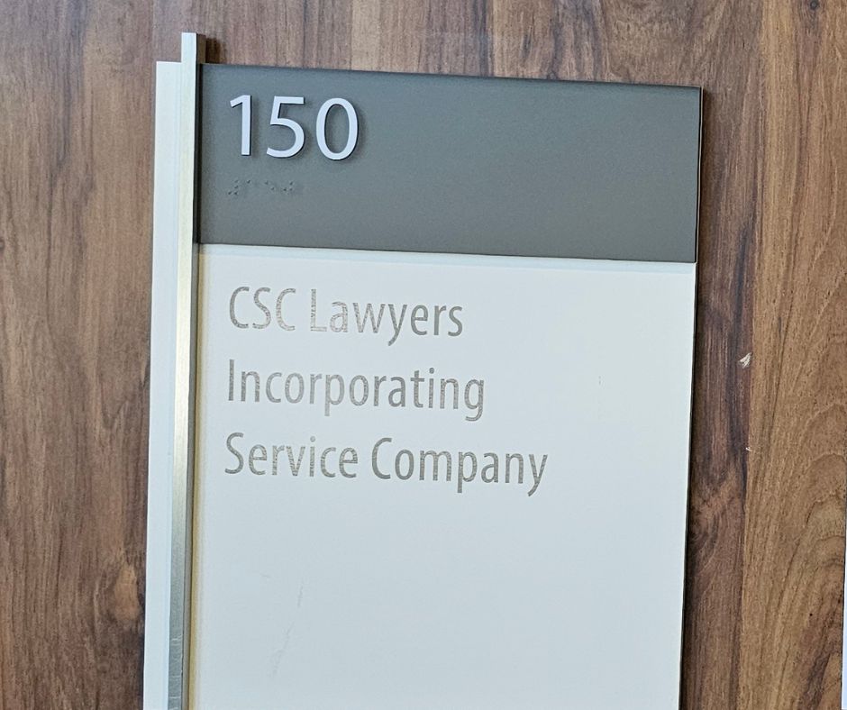 csc lawyers incorporating service
