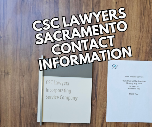 CSC Lawyers Sacramento Contact Information